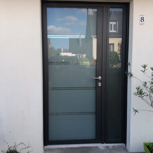 Quelle porte d’entrée choisir : pleine ou vitrée ?