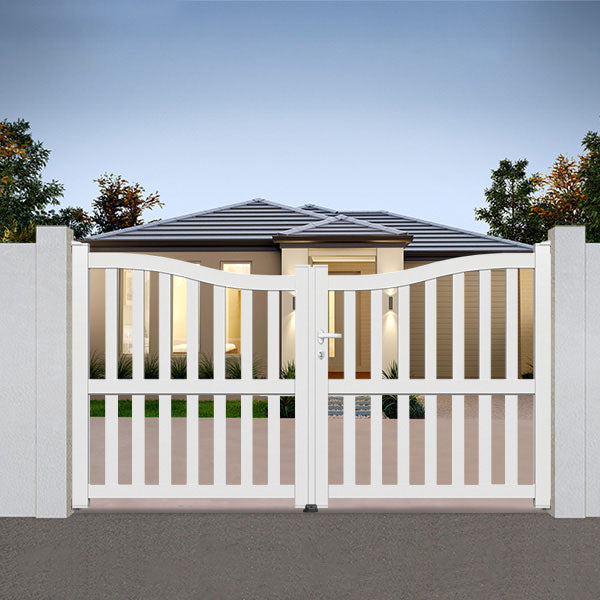 Portail aluminium CDG ajouré inversé - Herakles