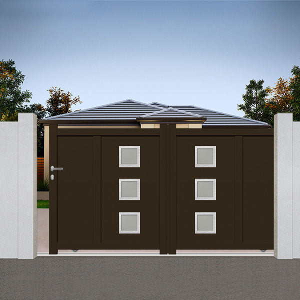 Portail aluminium coulissant - Cephei