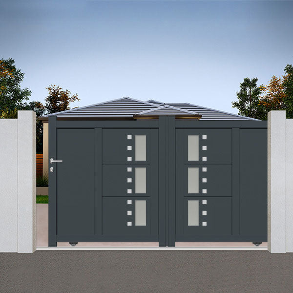 Portail aluminium coulissant - Epsilon