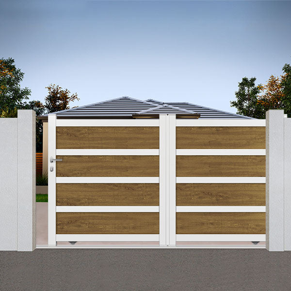 Portail aluminium coulissant - Erato