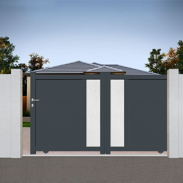 Portail aluminium coulissant - Eulalie