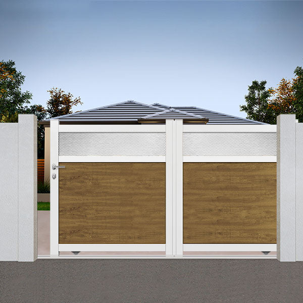 Portail aluminium coulissant - Fano
