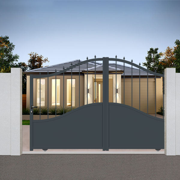 Portail aluminium coulissant - Ismène