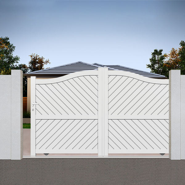 Portail aluminium coulissant - Rhéa