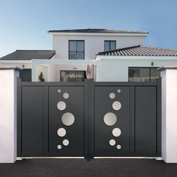 Portail aluminium motorisation intégrée - Attis