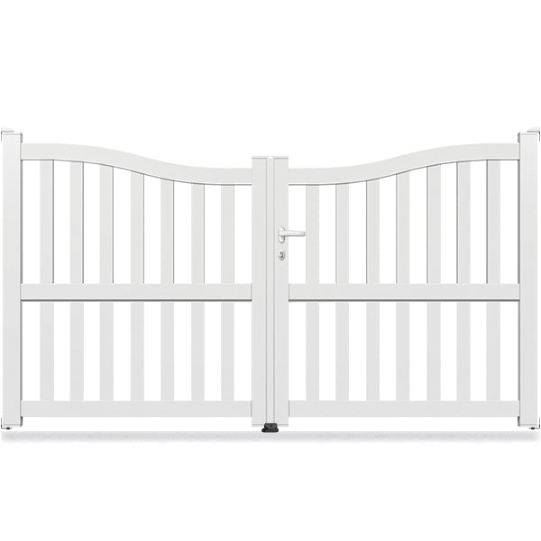 Portail aluminium CDG ajouré inversé - Herakles