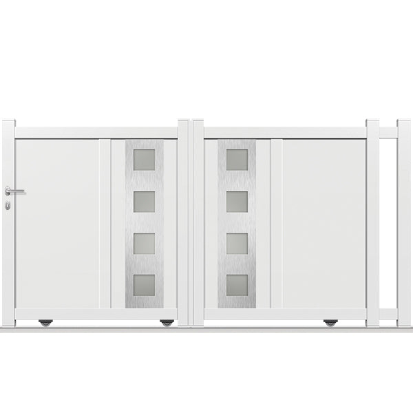 Portail aluminium coulissant - Adib