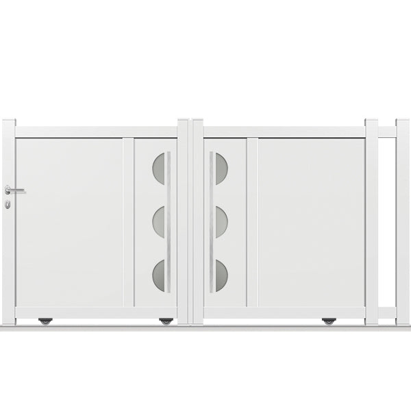 Portail aluminium coulissant - Agena