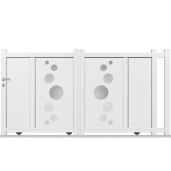 Portail aluminium coulissant - Cetus