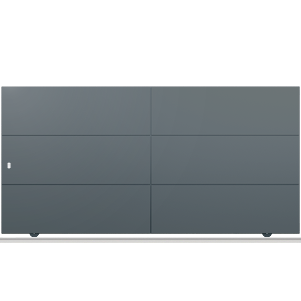 Portail aluminium coulissant - Draco