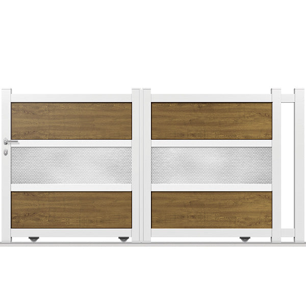 Portail aluminium coulissant - Emma