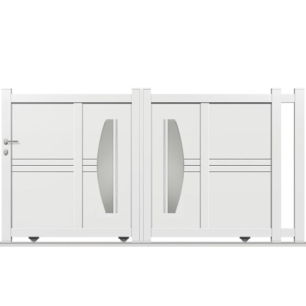 Portail aluminium coulissant - Eridani