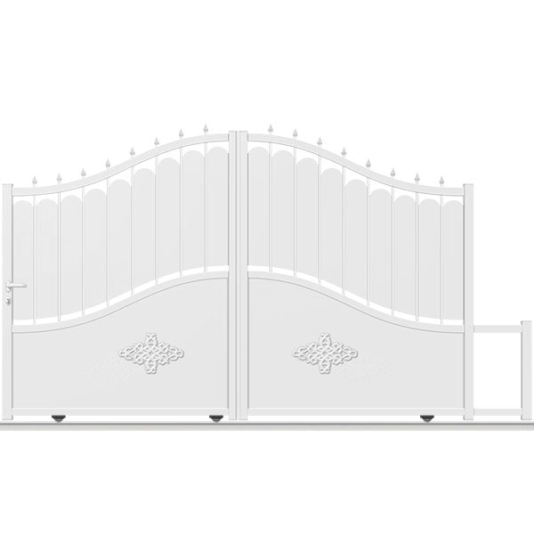 Portail aluminium coulissant - Hermione