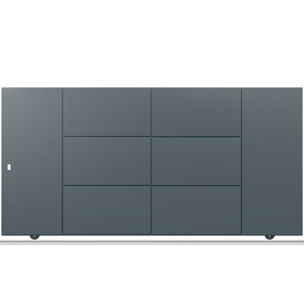 Portail aluminium coulissant - Leonis