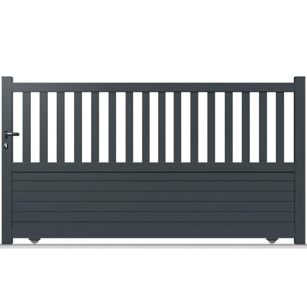 Portail aluminium coulissant - Lepus