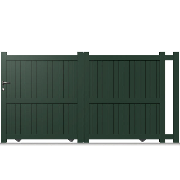 Portail aluminium coulissant - Rebecca