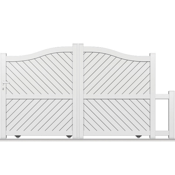 Portail aluminium coulissant - Rhéa