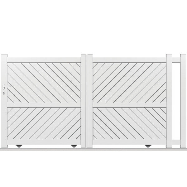 Portail aluminium coulissant - Sofia