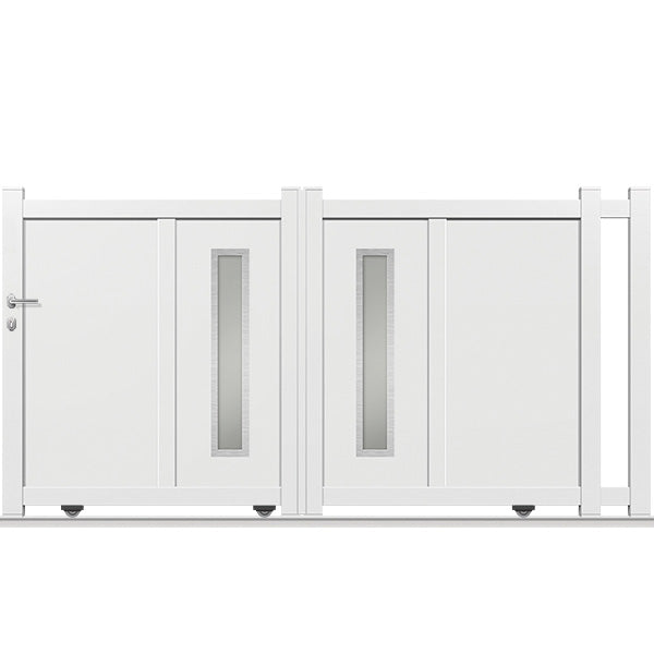Portail aluminium coulissant - Theta