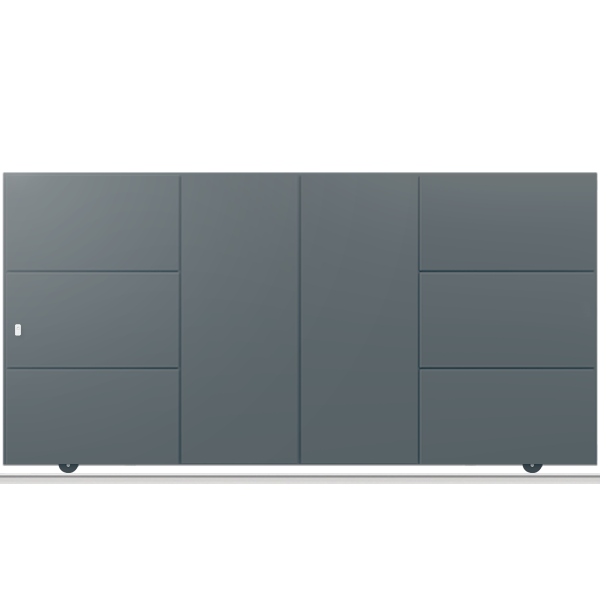 Portail aluminium coulissant - Zeta