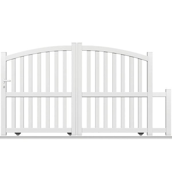 Portail aluminium coulissant ajouré - Centaurus