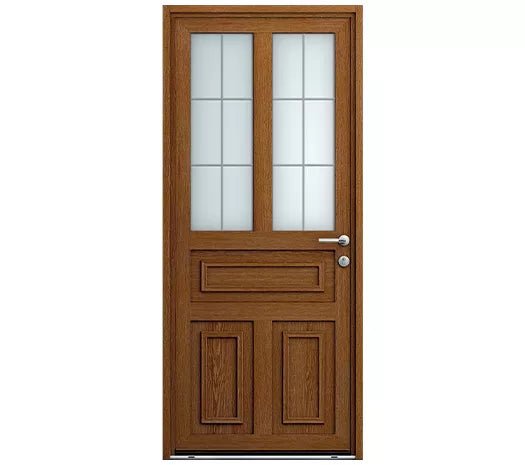 Porte d'entrée bois / aluminium - Meriane