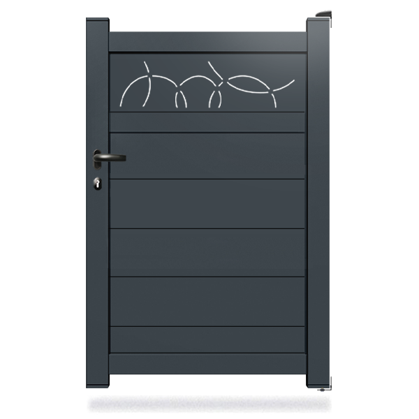 Portillon aluminium - Démocrite