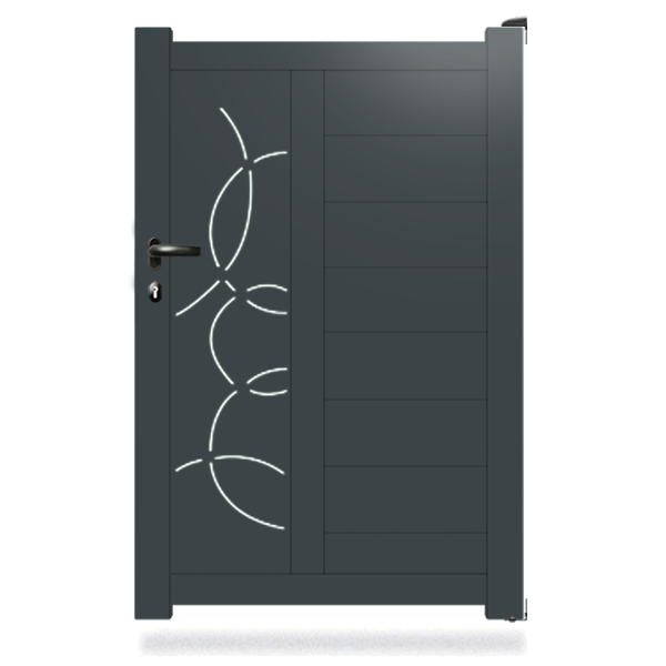 Portillon aluminium - Galatée