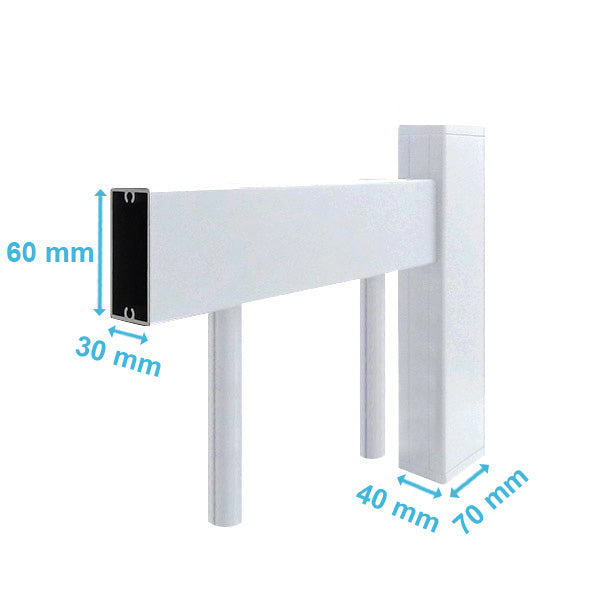 Portail aluminium coulissant - Junon