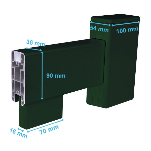 Portail aluminium coulissant - Ursa