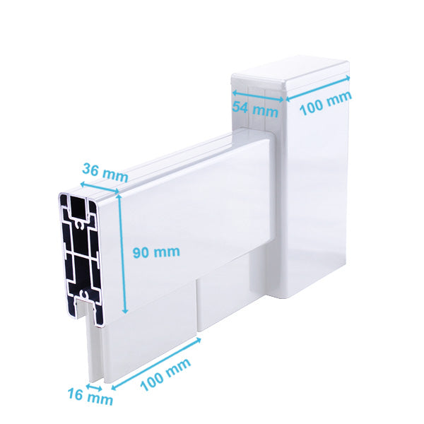 Portillon aluminium - Attique