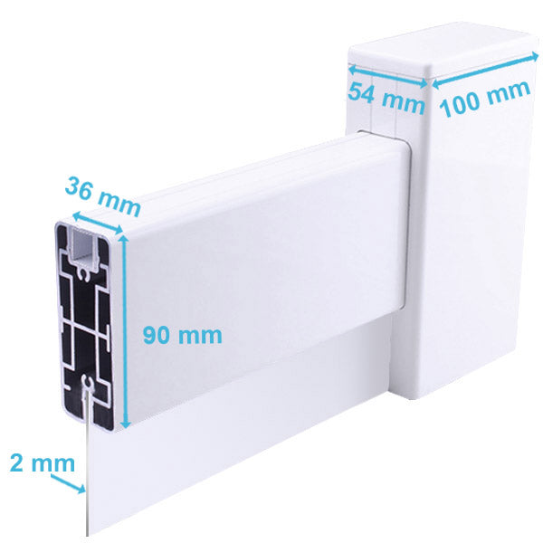 Portillon aluminium - Cyra