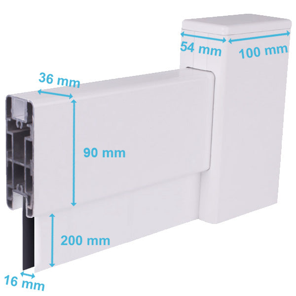 Portillon aluminium - Dioné