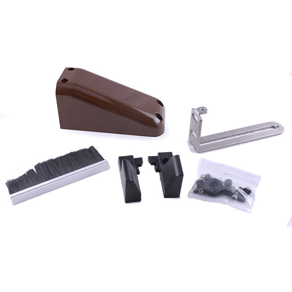 Portail aluminium coulissant incurvé - Xeni