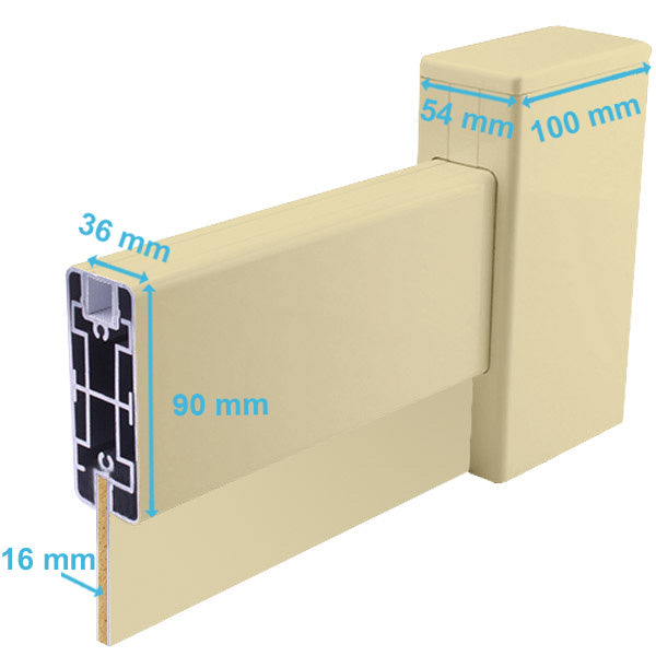 Portillon aluminium - Thalie