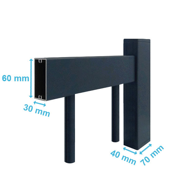 Portail aluminium - Aquaria