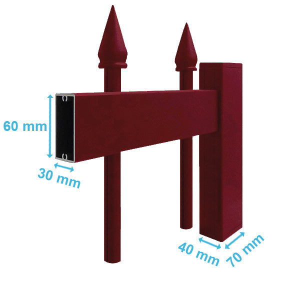Portail aluminium - Clytia