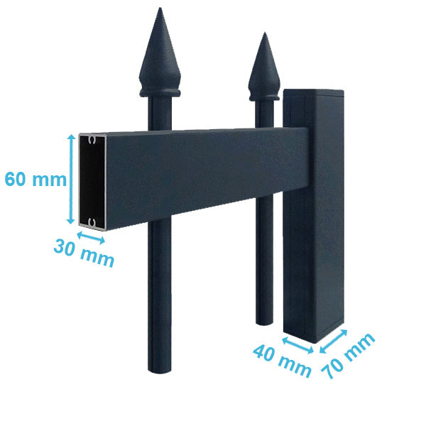 Portail aluminium - Dione