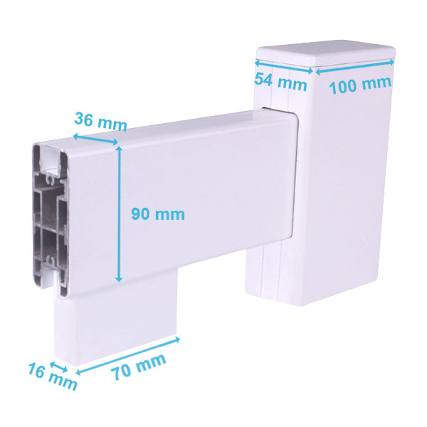 Portail aluminium bombé fougère semi ajouré - Fanos