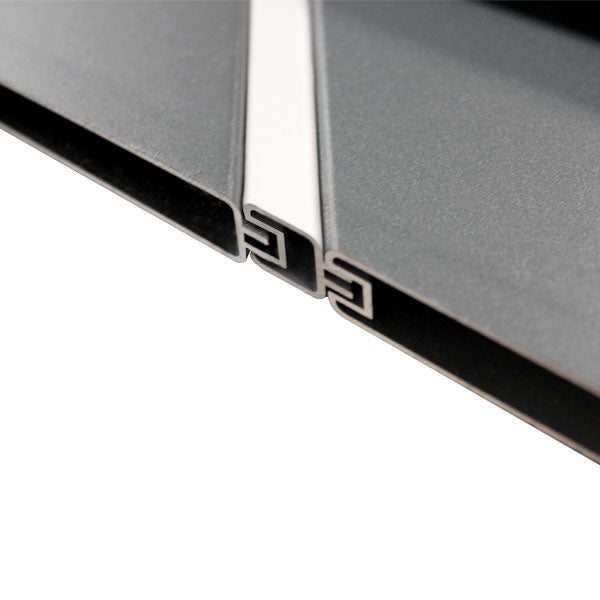 Portail aluminium coulissant semi-modern - Sagittarius