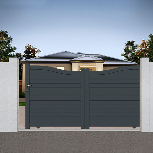 Portail aluminium coulissant - Cygnus