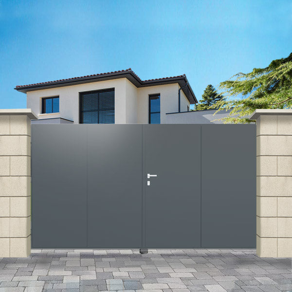 Portail aluminium droit - Exupère