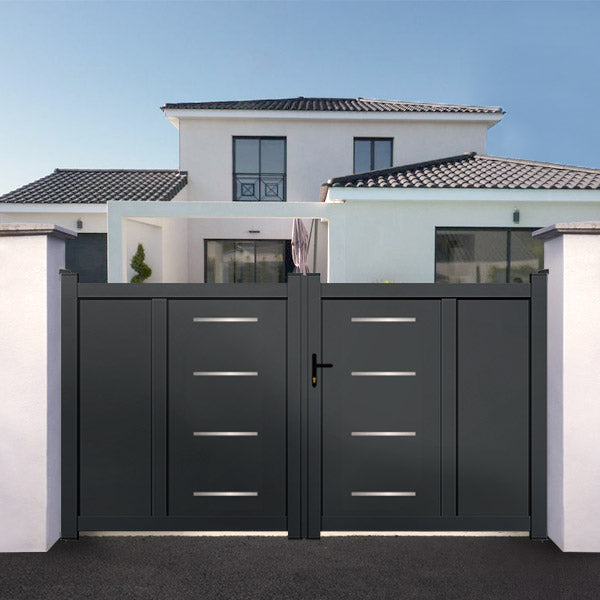 Portail aluminium droit - Olympe