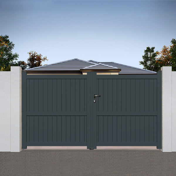 Portail Battant Aluminium Droit - Achille