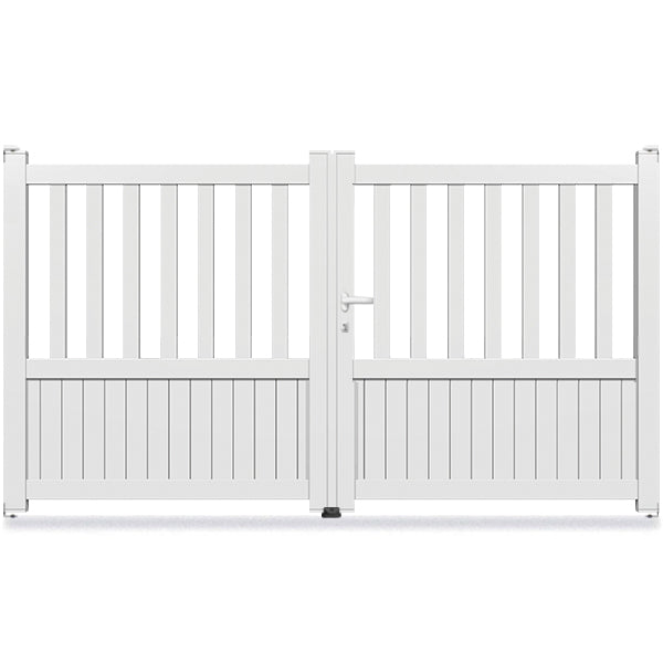 Portail battant aluminium droit - Jason