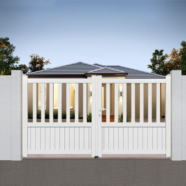 Portail battant aluminium droit - Jason
