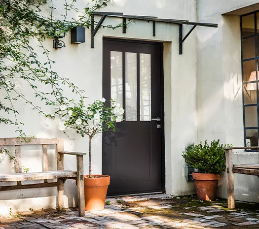 Porte d'entrée en acier - Harlem