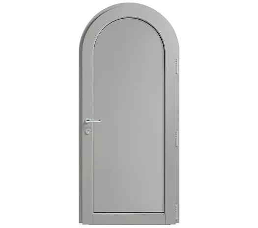 Porte d'entrée bois / aluminium - Florida Cintrée