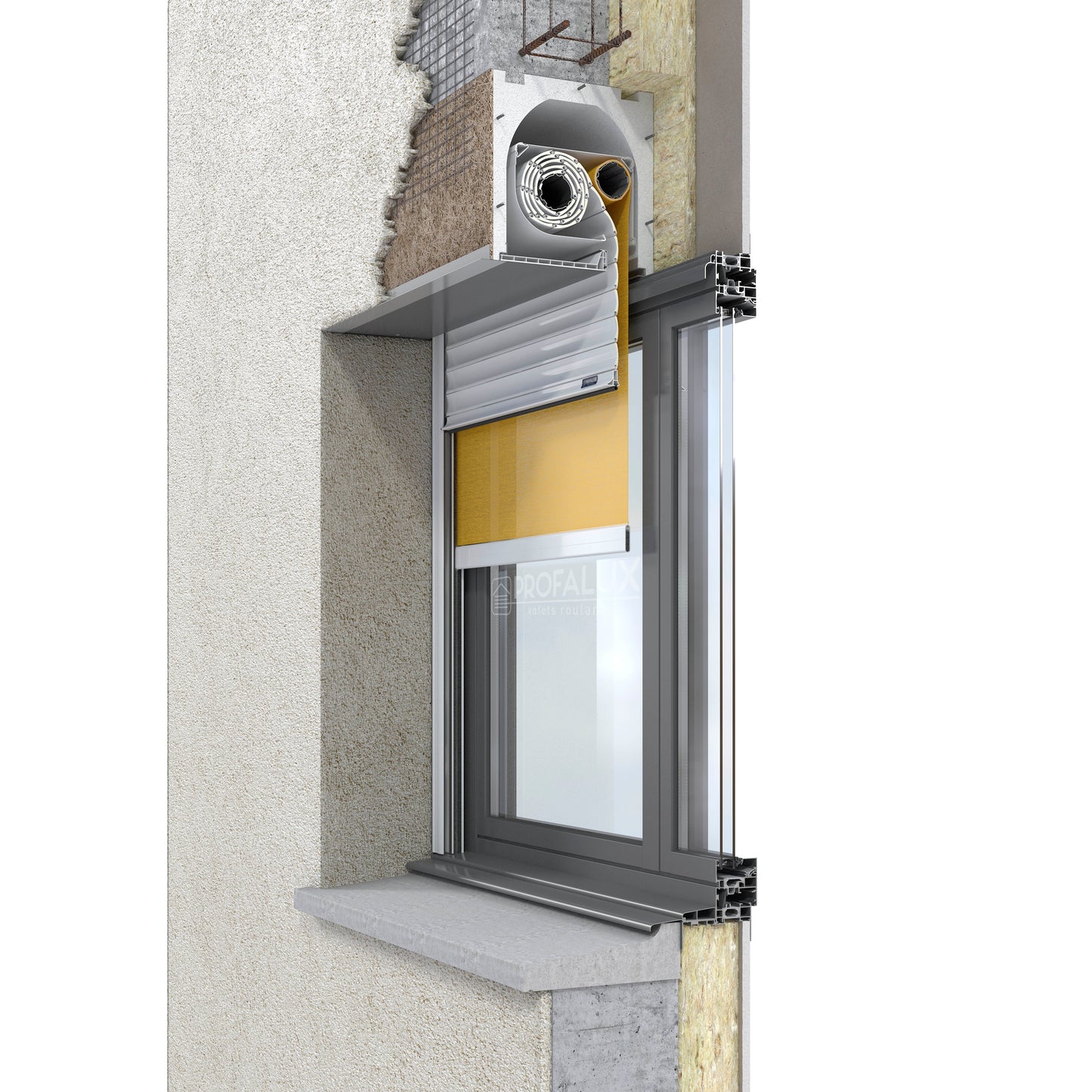 Volet Roulant Aluminium Visio Store Verticale